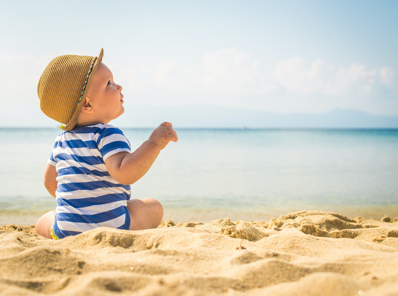 Sommermützen und Sonnenhüte für Babys 