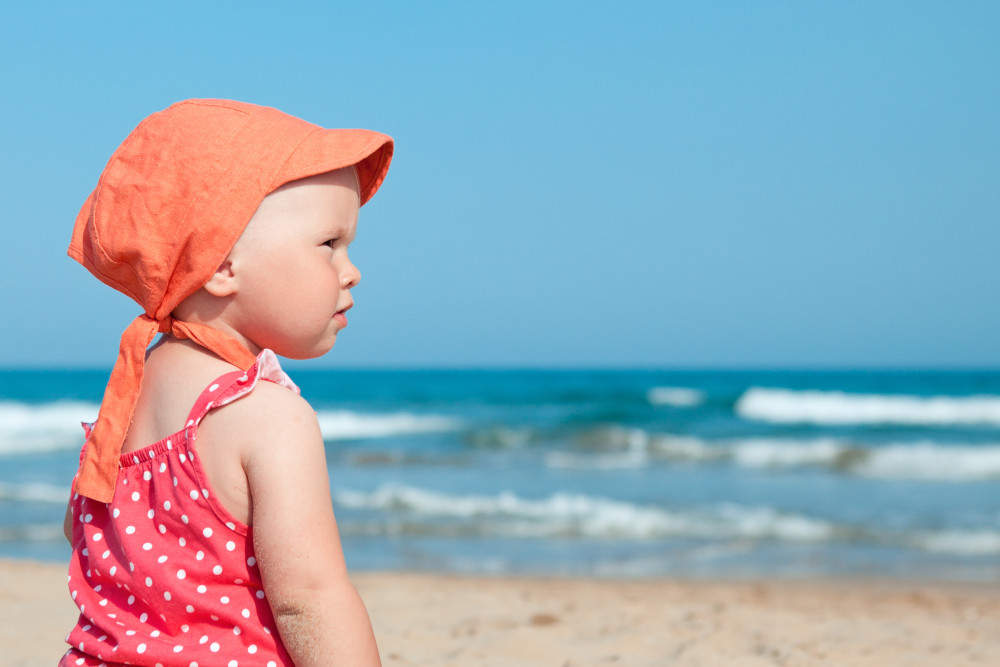 Welche Sommermützen und Sonnenhüte gibt es für Babys? Das Kopftuch.